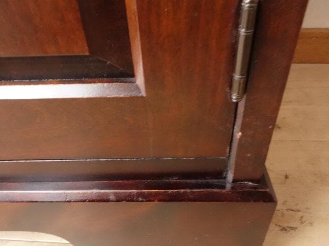 北海道民芸家具　ＨＭ８００ビューロー　ライティング　 再塗装済　ＵＳＥＤ