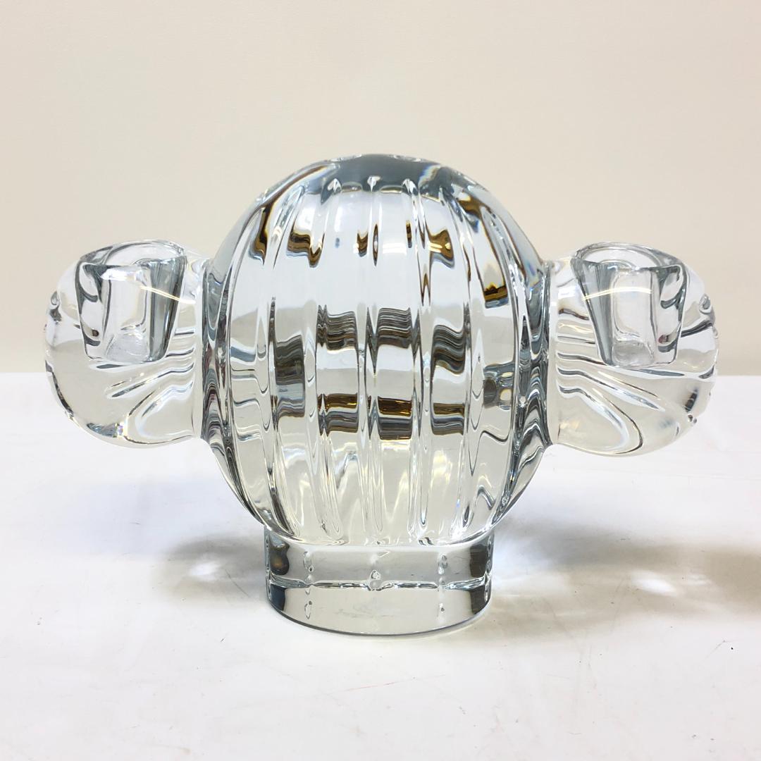Baccarat バカラ ファウナクリストポリス モンキーキャンドルスタンド