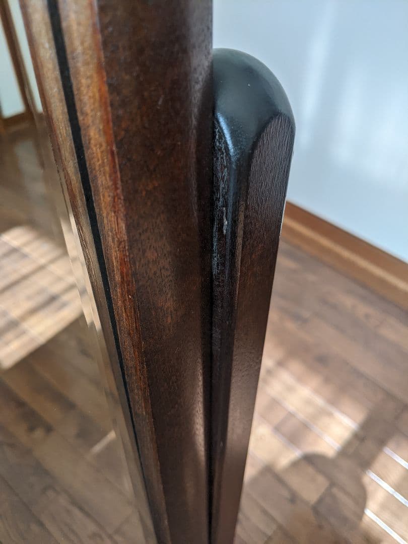 【希少】松本民芸家具 姿見 スタンドミラー 全身鏡 ミズメザクラ無垢材