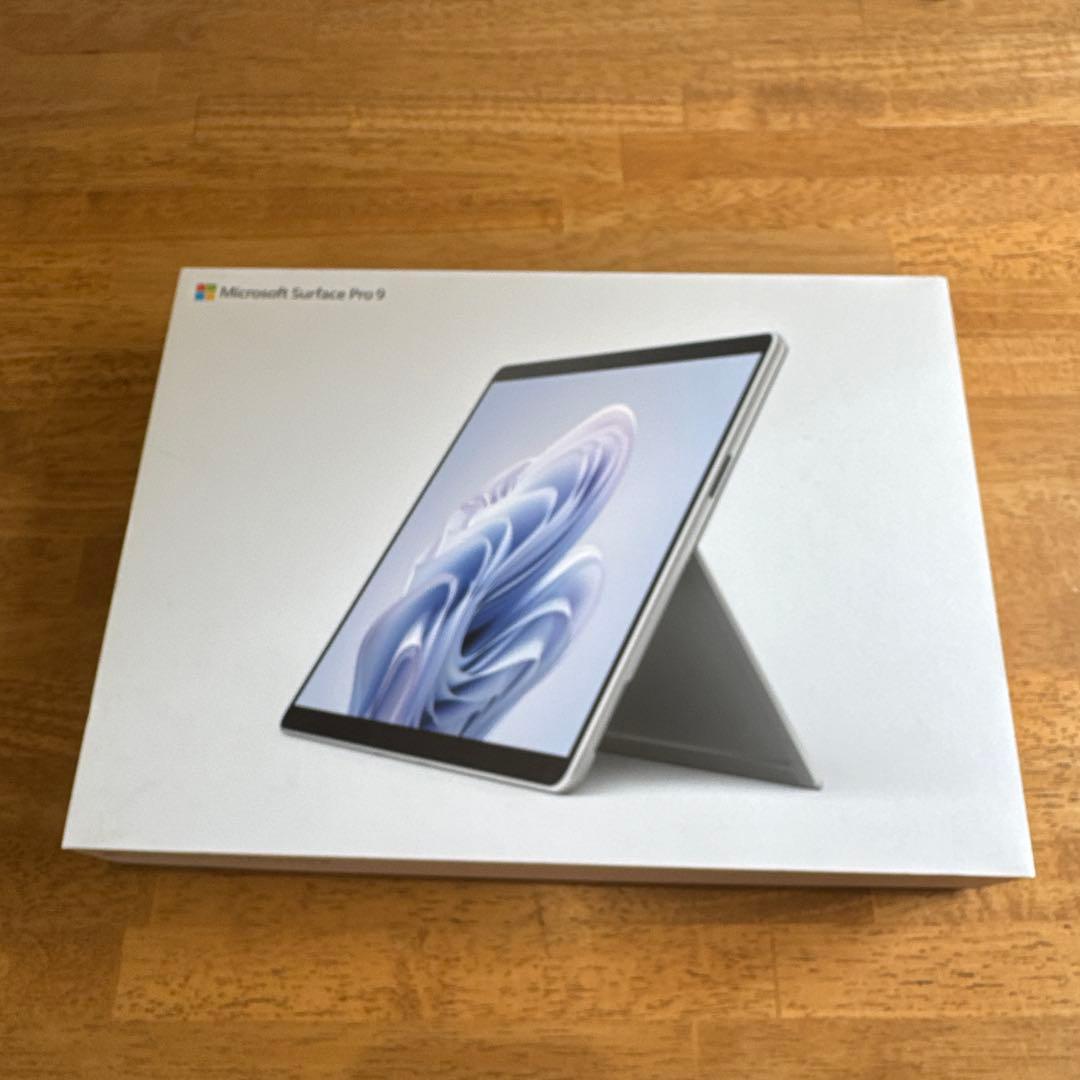 美品 Microsoft Surface Pro 9 シルバー 本体 128GB