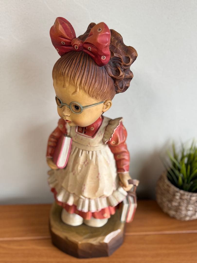 アンリ人形　ANRI サラ・ケイ　51㎝　【Off to school】