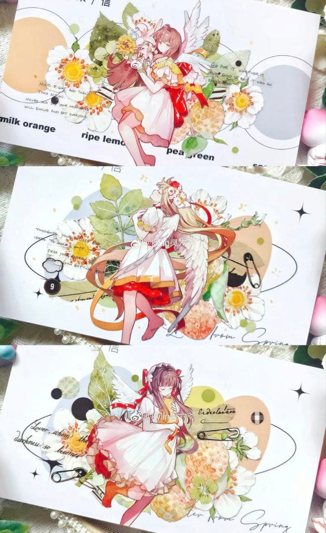 c*☻様 野苺③ 海外 マスキングテープ 装飾マステ 花柄 ボタニカル 新品セッ