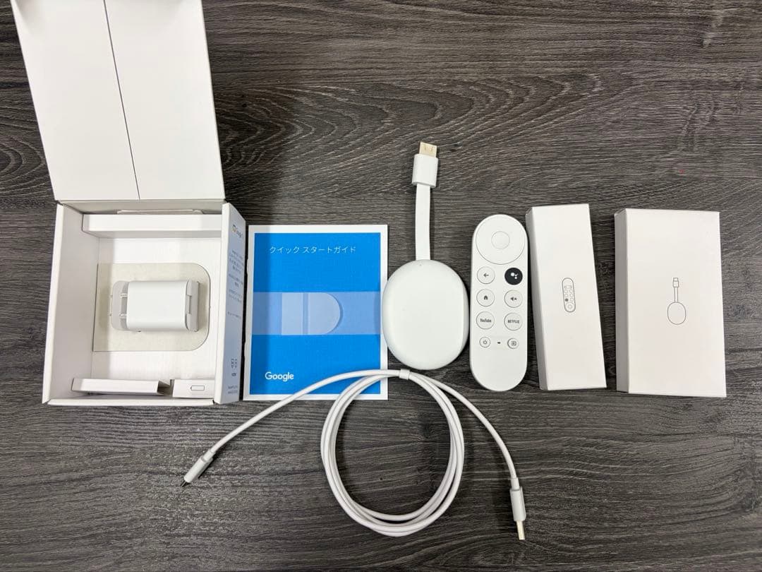 【お買い得美品】Chromecast with Google TV HD