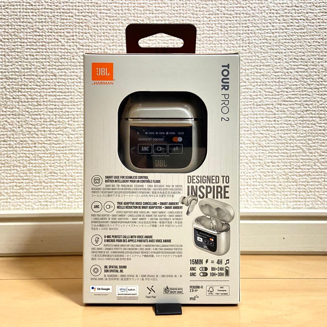 【新品未開封】JBL TOUR PRO2 シャンパンゴールド