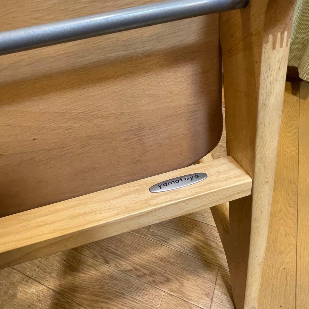 大和屋 すくすくチェアスリムプラス テーブル、ガード付