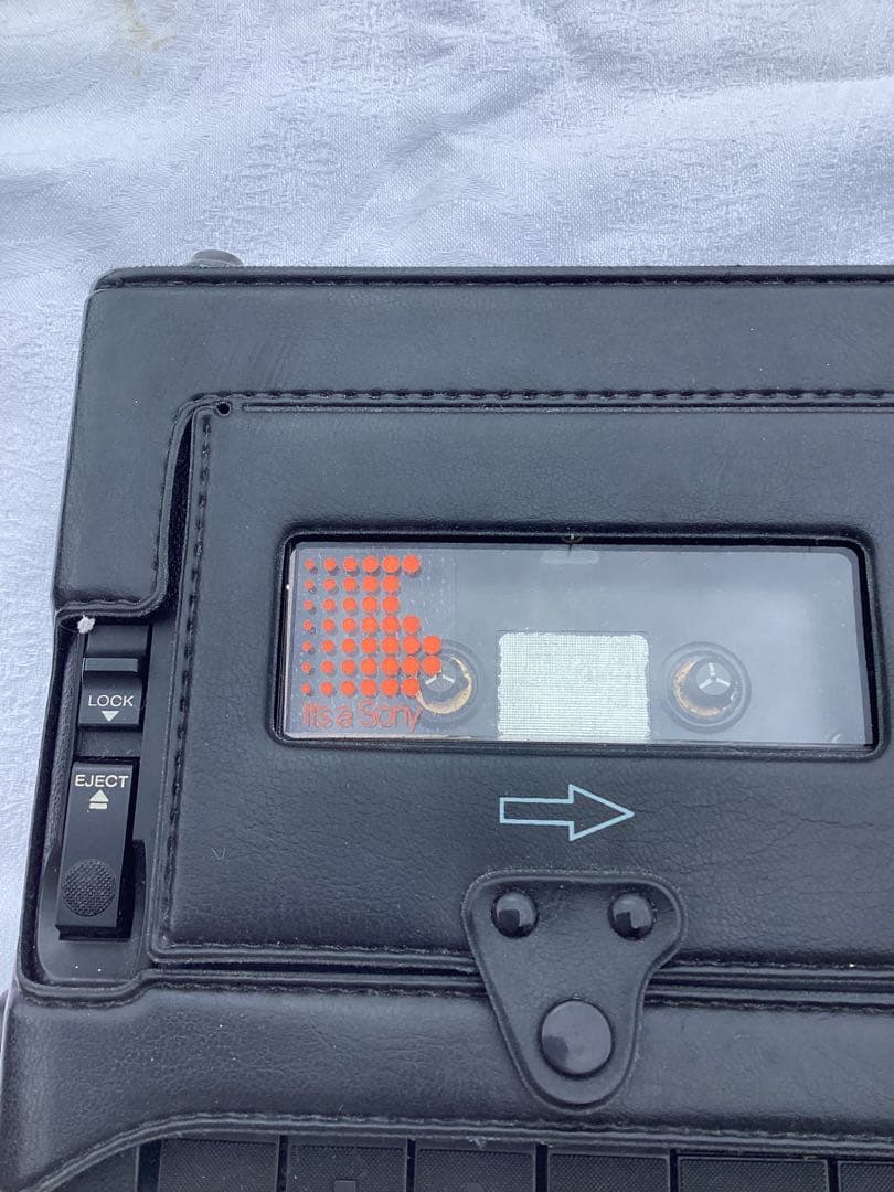 通電確認　ジャンク　SONY TCM-5000EV カセットプレーヤー　取説付き