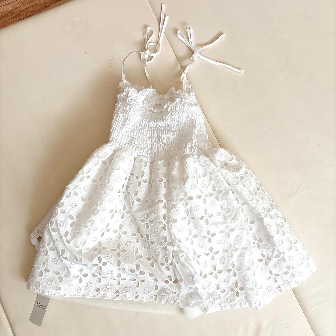 新品タグ付き あさぎーにょ コットンレースボリュームキャミ