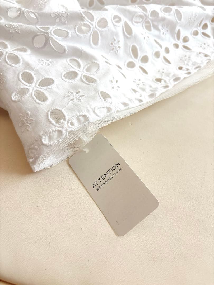 新品タグ付き あさぎーにょ コットンレースボリュームキャミ