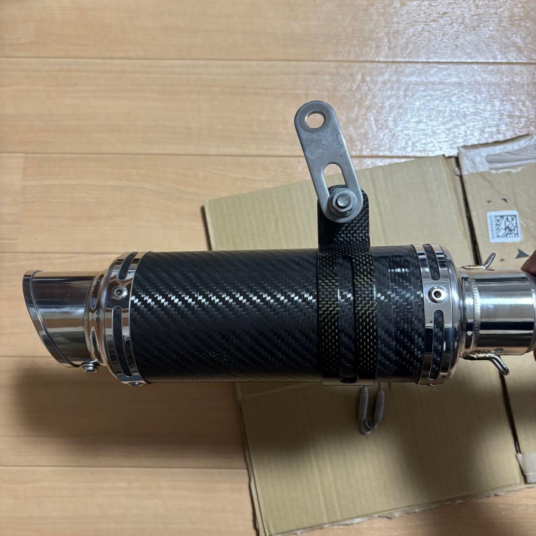 LCI カーボンショートマフラー ホーネット250