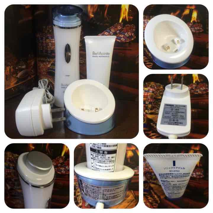 更にさらに、値下げ断行！BeMainte 防水超音波美顔器 SH-B783SW