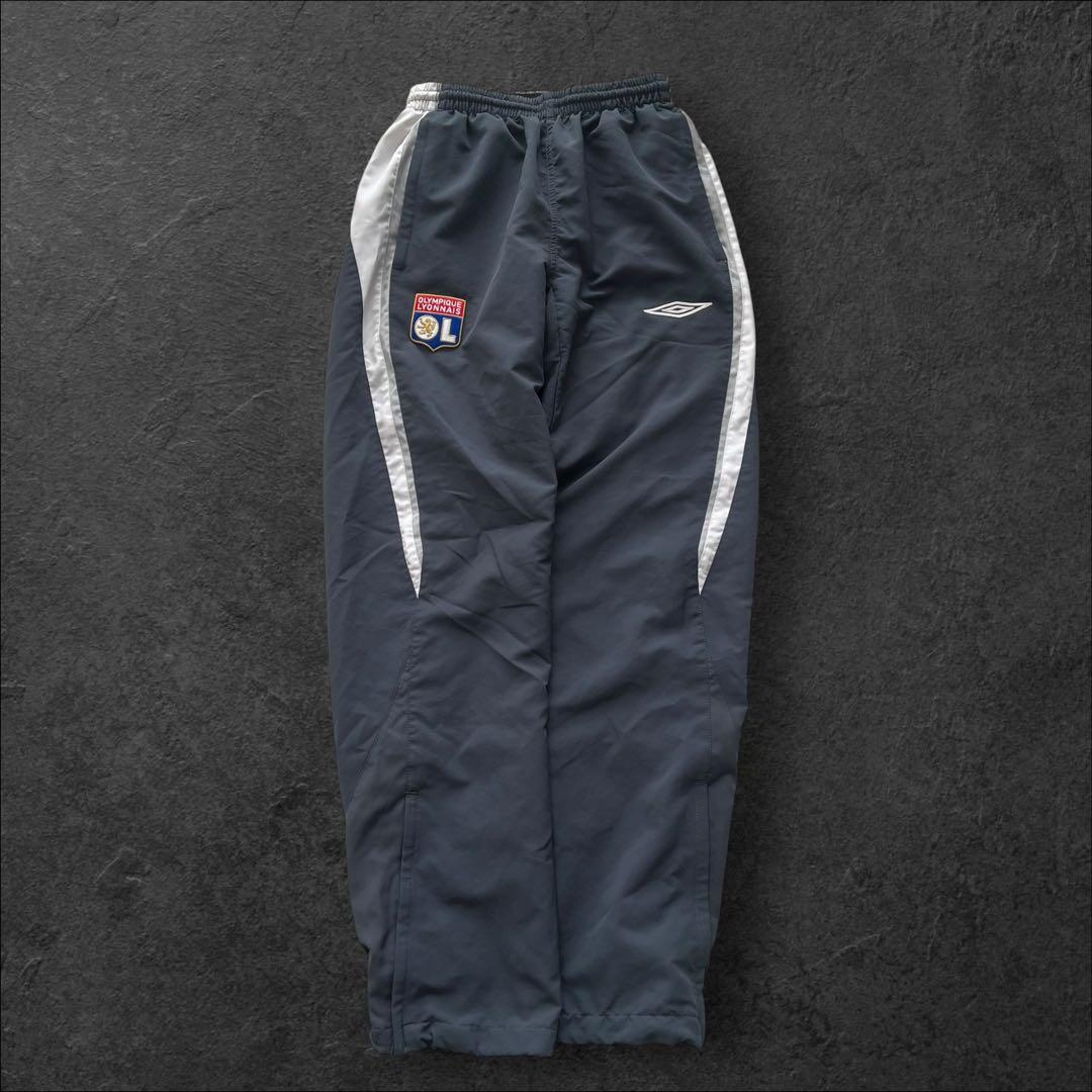 00s 短丈　オリンピックリヨン　セットアップ　アンセムジャケット　アンブロ　M