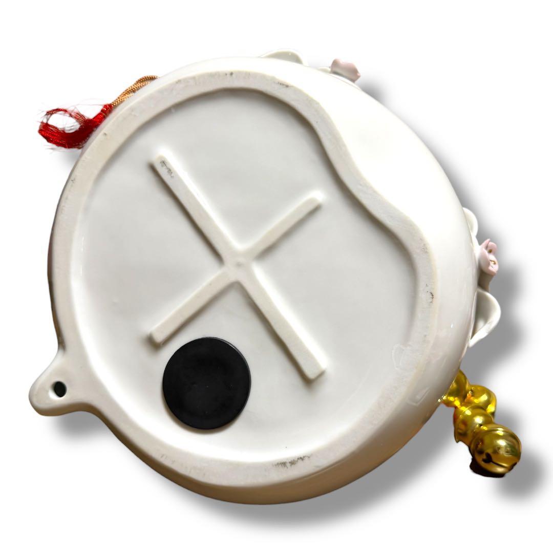 《レア》猫舎道楽堂本舗 大きい招き猫 貯金箱 高さ約30cm