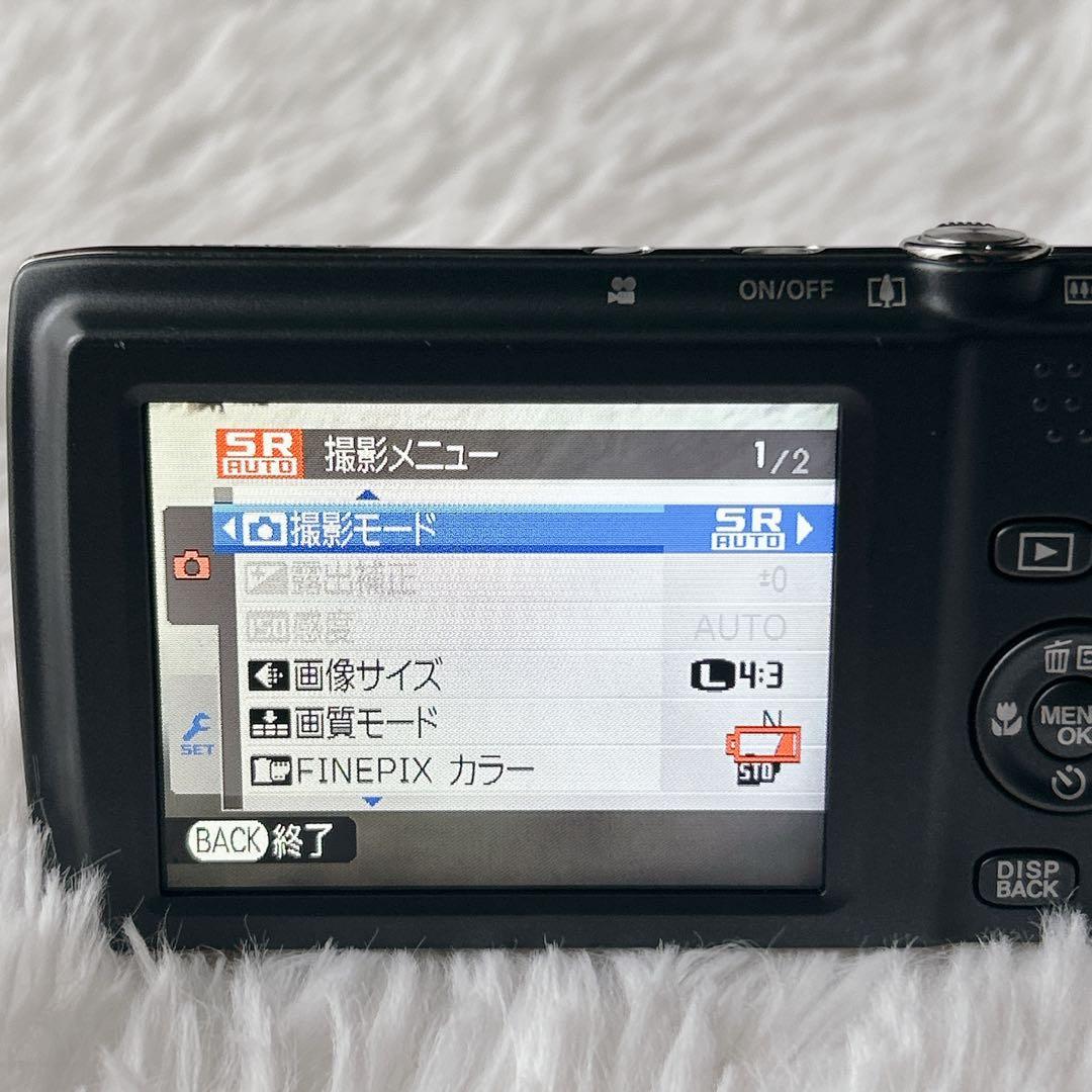 【美品】FUJIFILM FINEPIX JZ700 レッド 動作確認済