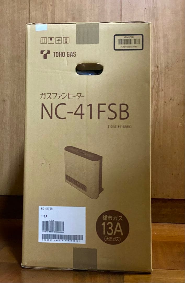 TOHO GAS ガスファンヒーター NC-41FSB