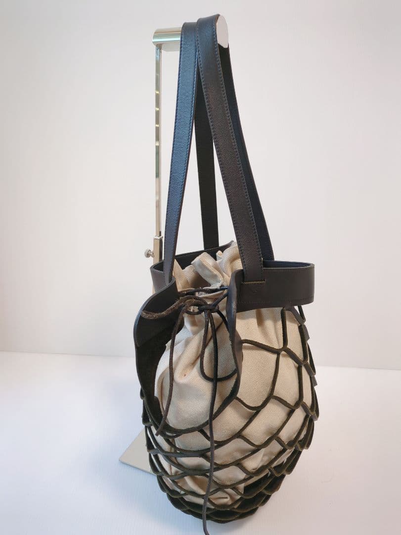 【希少】Y's KAYO NAKAMURA ヨウジヤマモト　カゴバッグ　レザー