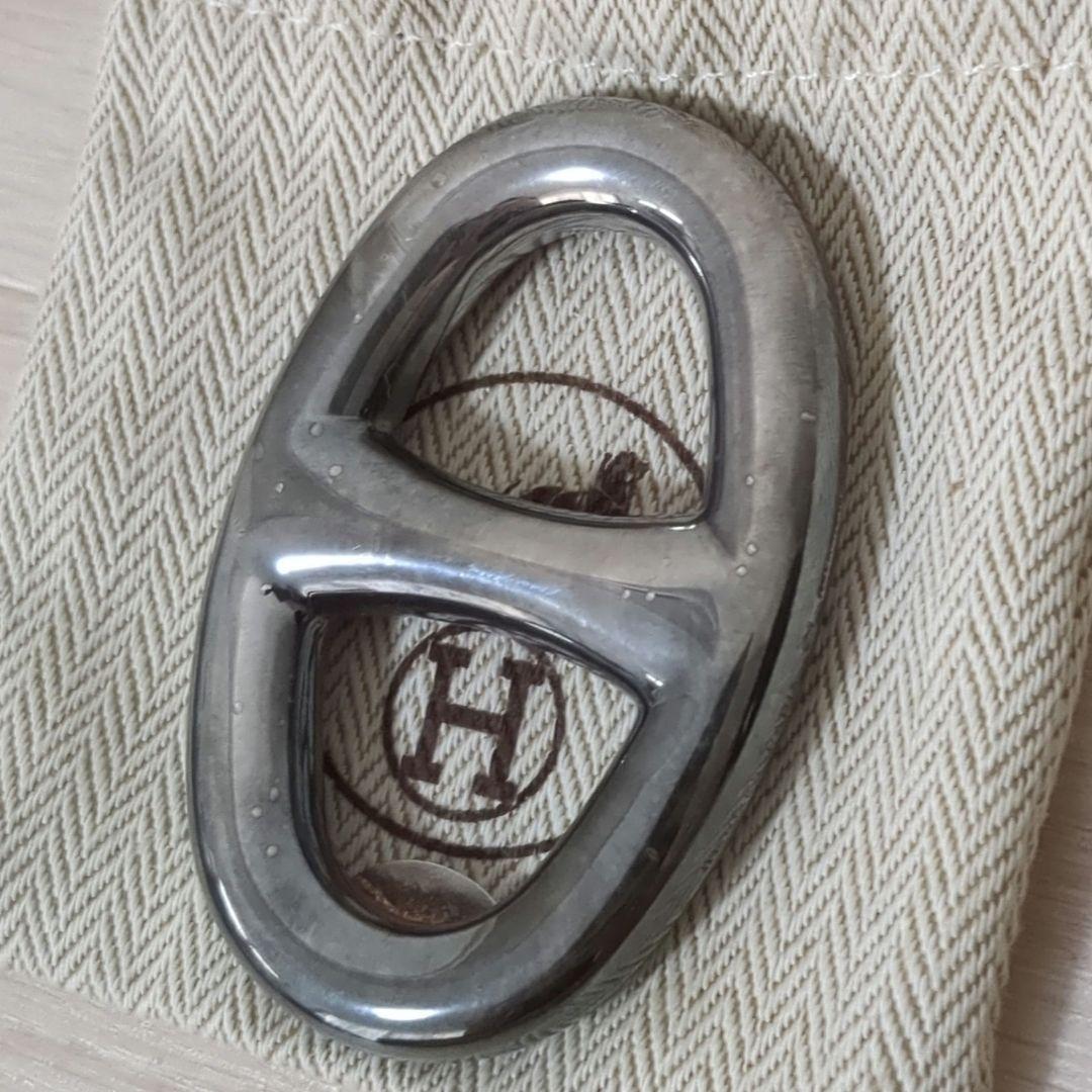 美品レア珍品エルメスHermesオープナー栓抜きホールマーク シルバー