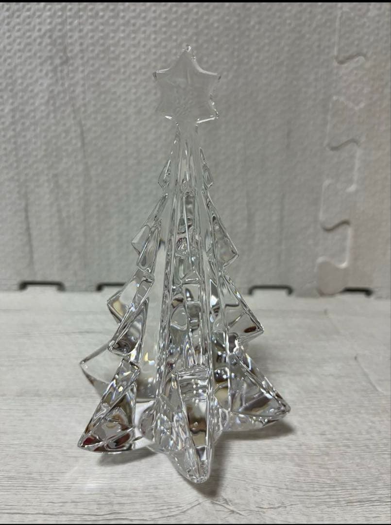 baccara バカラ　クリスマスツリー　箱付き