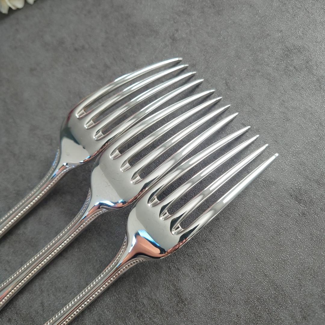 クリストフル パール テーブルフォーク 3点