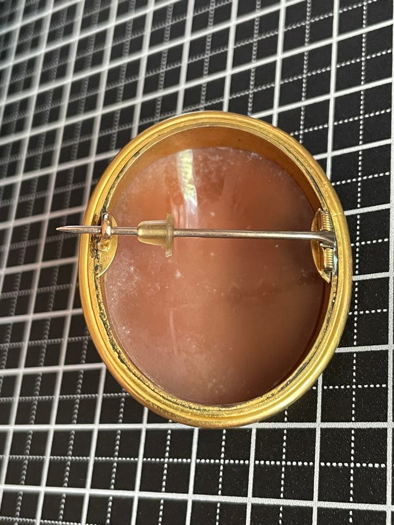 ⬇️【希少】　カメオ ブローチ アンティーク