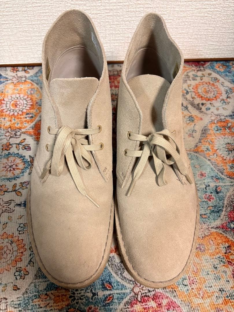 【美品】クラークス オリジナルズ デザートブーツ ラグソール UK9 28cm