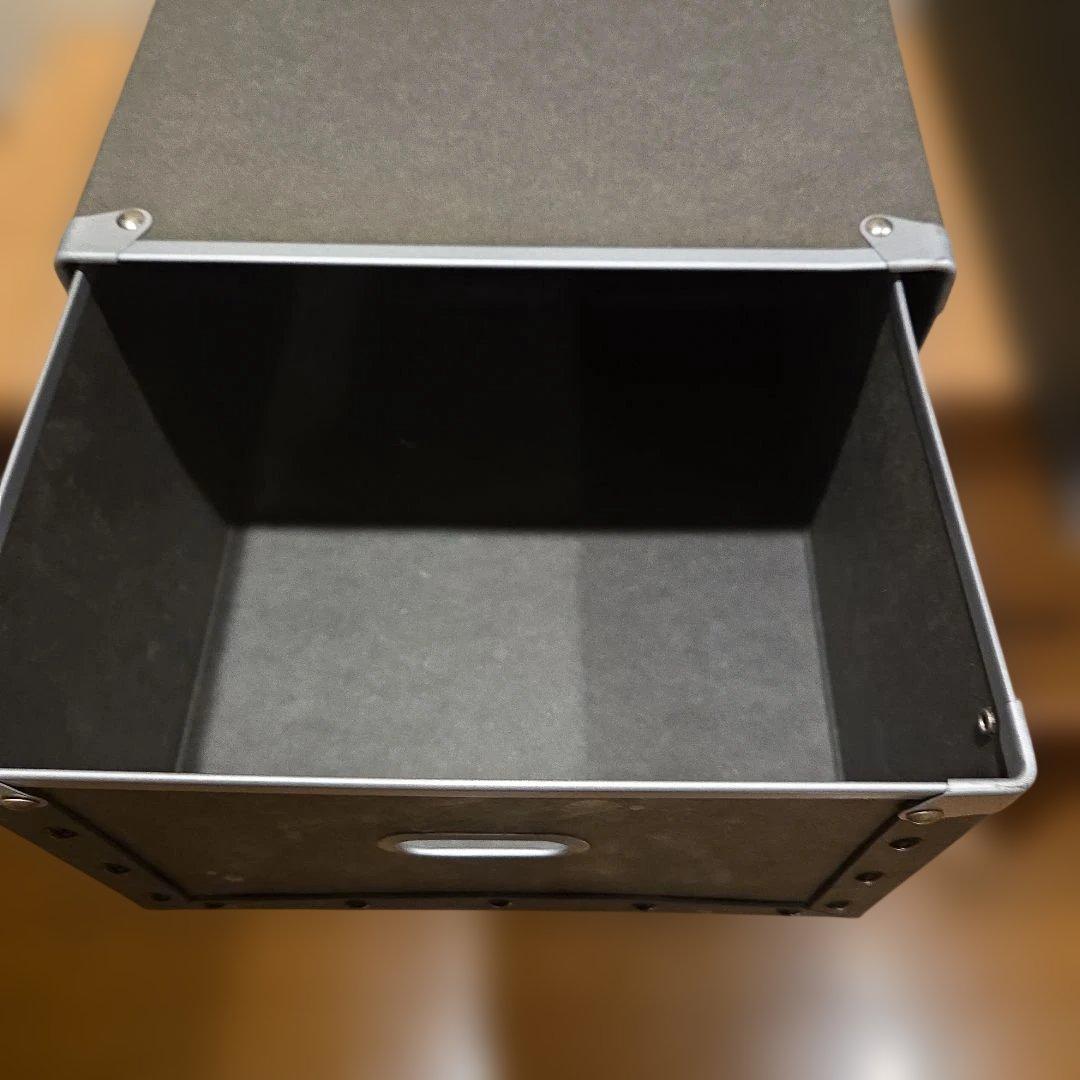 無印　硬質パルプ引き出しボックス　3点