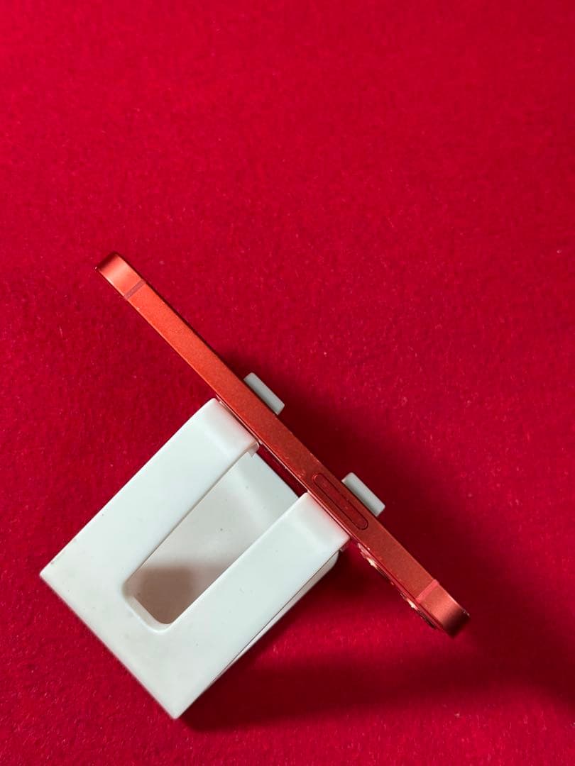 【6908】iPhone 12MINIレッド 128GB simフリー