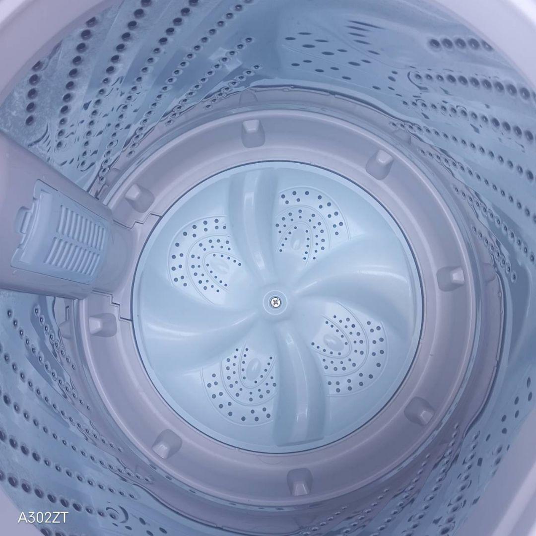 A00B3 安心保証付き　ハイセンス　ブラックカラー全自動洗濯機 容量5.5㌔