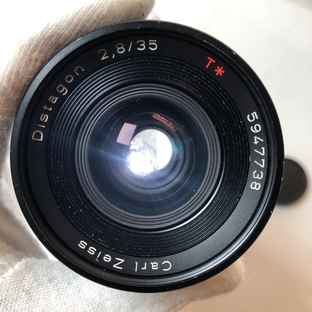 CONTAX distagon 35mm F2.8 aejヤシカマウント動作良好