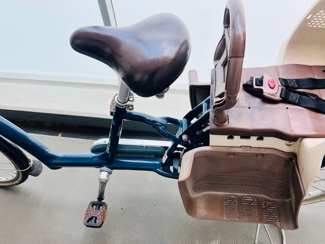 引き取り限定　ブリヂストン子子供乗せ3人乗り自転車