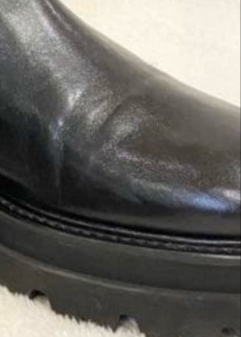 定価39,600円PASCUCCI 別注チェルシーブーツ36ブラックベイクルーズ