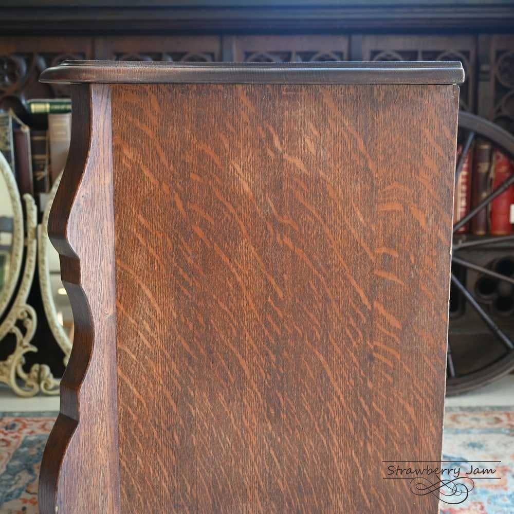 IFU-418 英国アンティーク オーク チェスト テレビボード 収納 イギリス