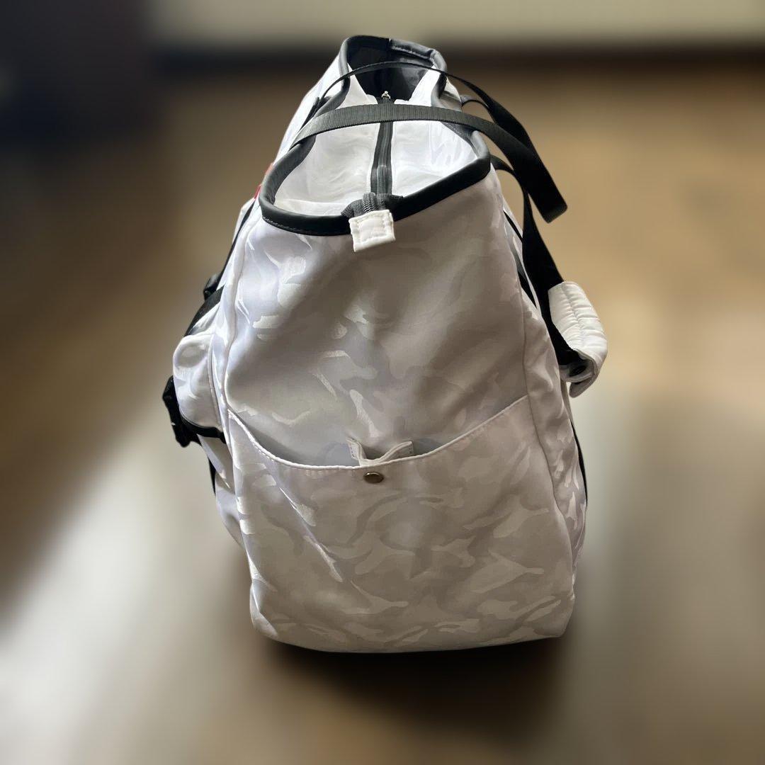 美品　and per se ホワイトビッグトートバッグ
