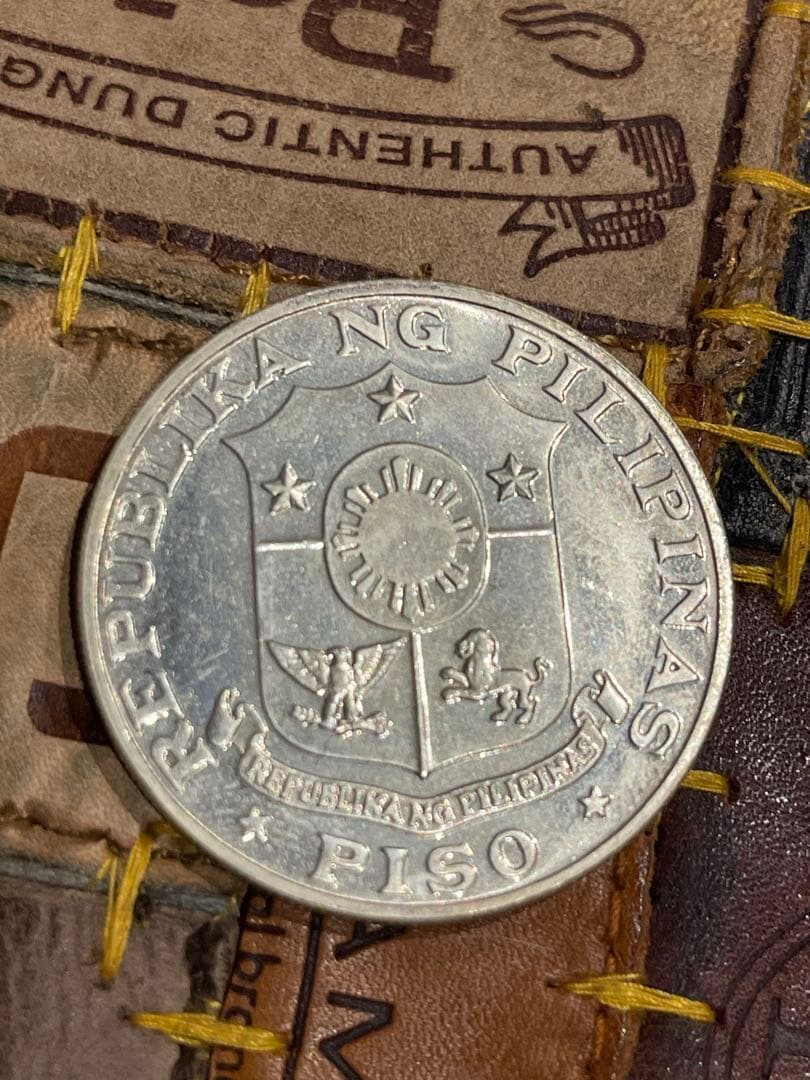 フィリピン　1969年　100周年　1ペソ　銀貨