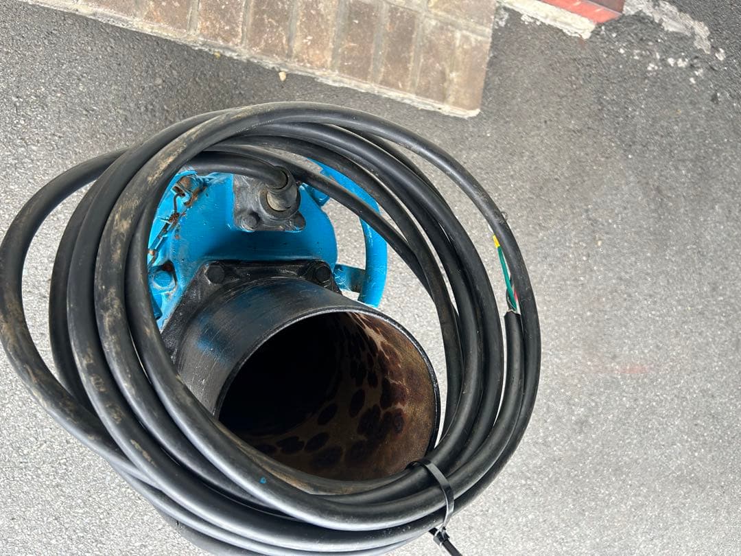 K3ツルミ一般工事排水用水中ポンプKRS-85.5 200V 50Hz 5kW5