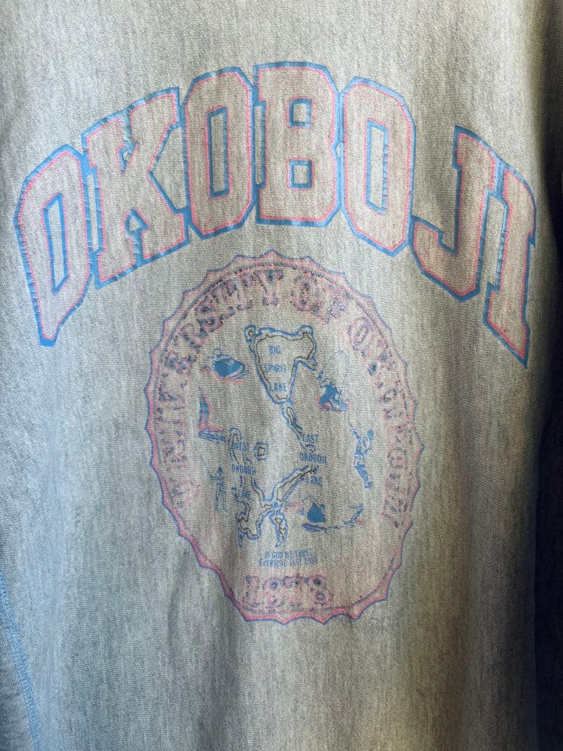80s トリコタグ　リバースウィーブ Champion OKOBOJI
