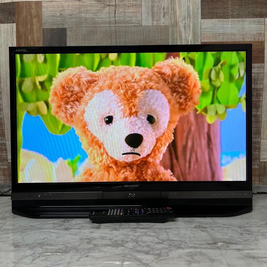 即日受渡❣️全国送料込シャープ ブルーレイ・HDD搭載32型TV録画ダビング機能付