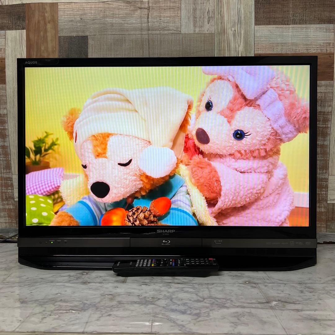 即日受渡❣️全国送料込シャープ ブルーレイ・HDD搭載32型TV録画ダビング機能付