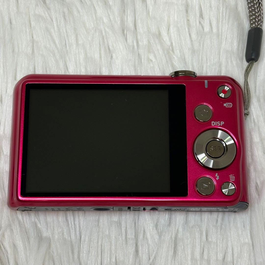 美品　CASIO カメラ　EX-ZS20 充電器　箱　レッド コンデジ　動作品