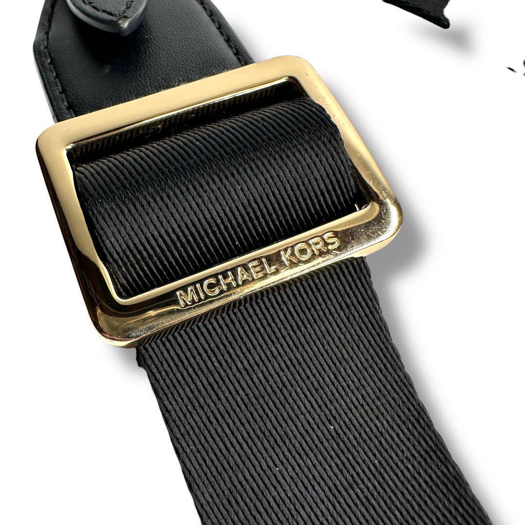 極美品　マイケルコース ショルダーバッグ クロスボディ MK シグネチャー