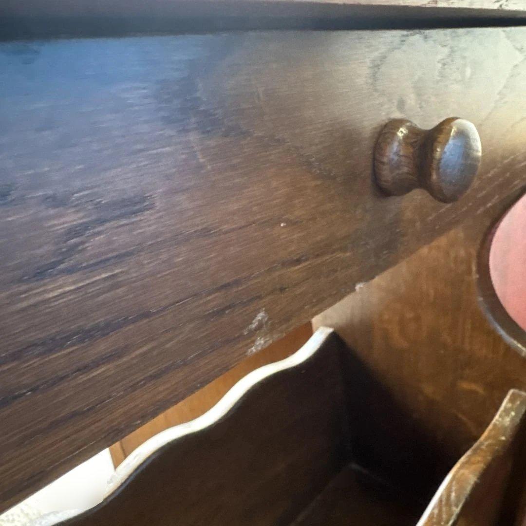 本日限定価格　アンティーク家具　引き出し付きタイプ マガジンラック