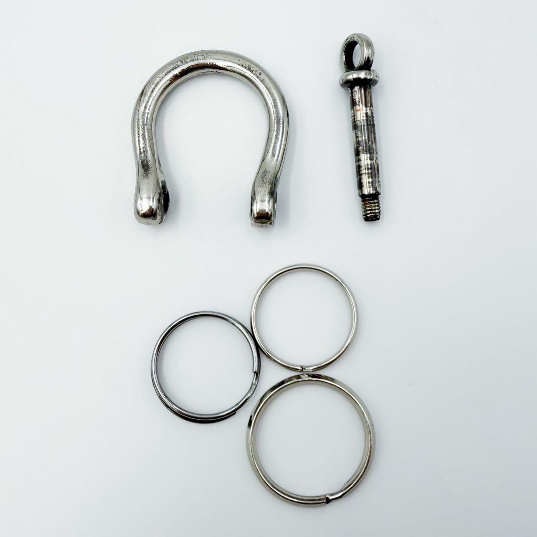 JIMMY CHOO ジミーチュウ WARREN キーリング ブラック 付属品完