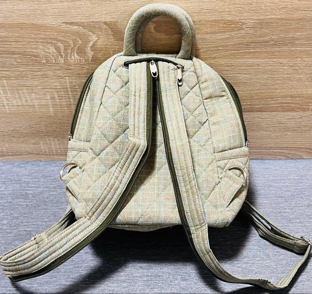 ★新作★スーちゃん＆うさぎ　リュック　ボディバッグ　ハンドメイド　グリーン系