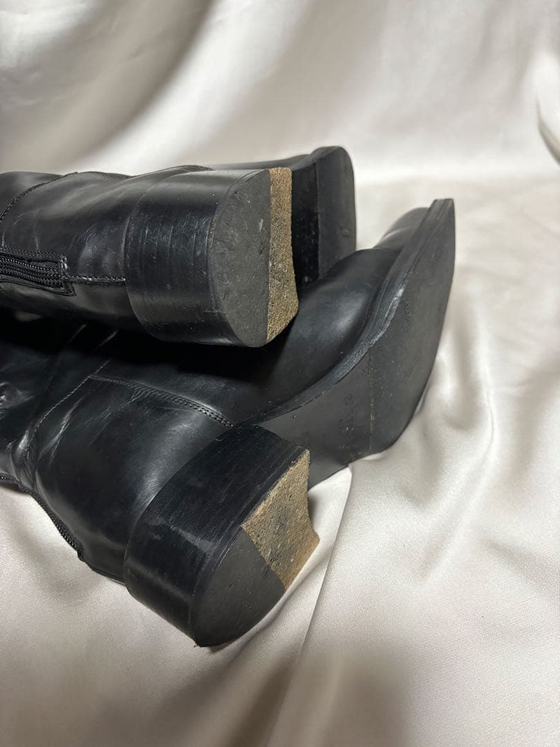 サルトル SARTORE ブーツ バックベルトロングブーツ ロングブーツ 黒