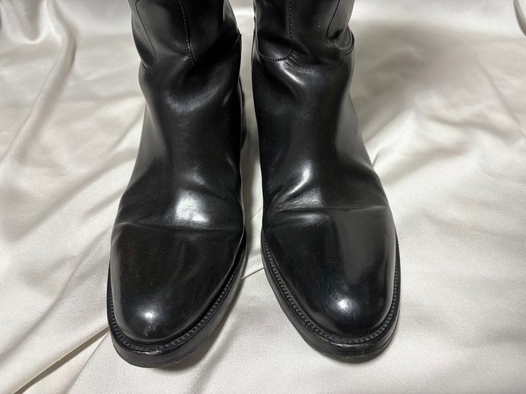 サルトル SARTORE ブーツ バックベルトロングブーツ ロングブーツ 黒