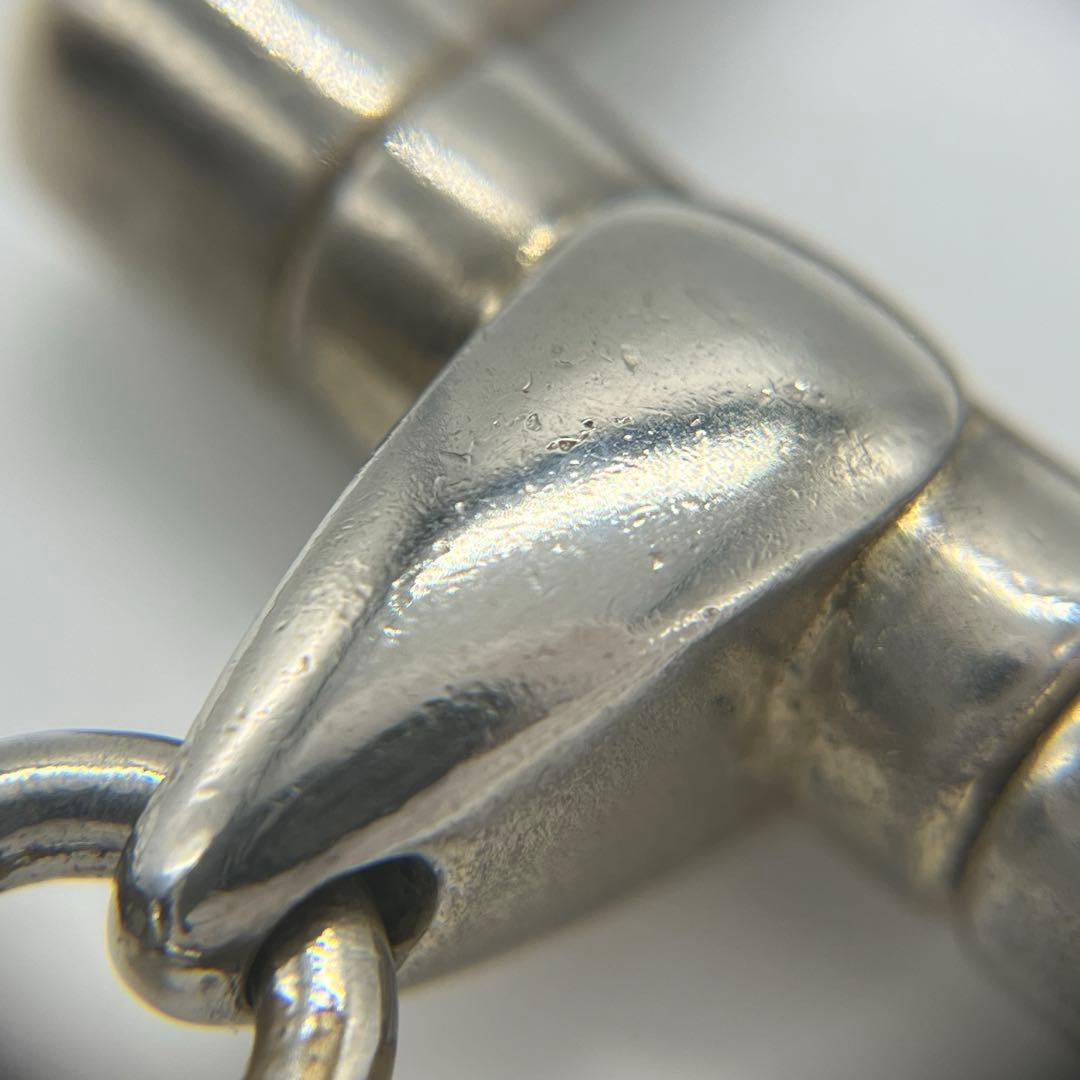 グッチ GUCCI ホースビット キーリング キーホルダー メタル オールド