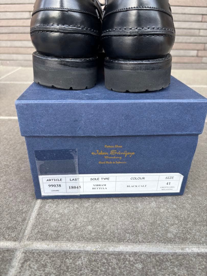 美品　別注　ジャランスリワヤ　モカシン　デッキシューズ　サイズ41