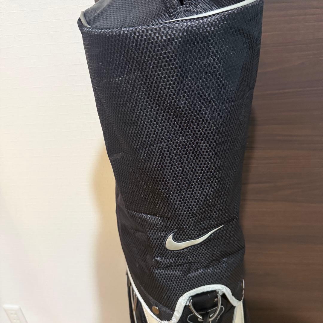 Nike キャディバッグ ゴルフバッグ 黒/白