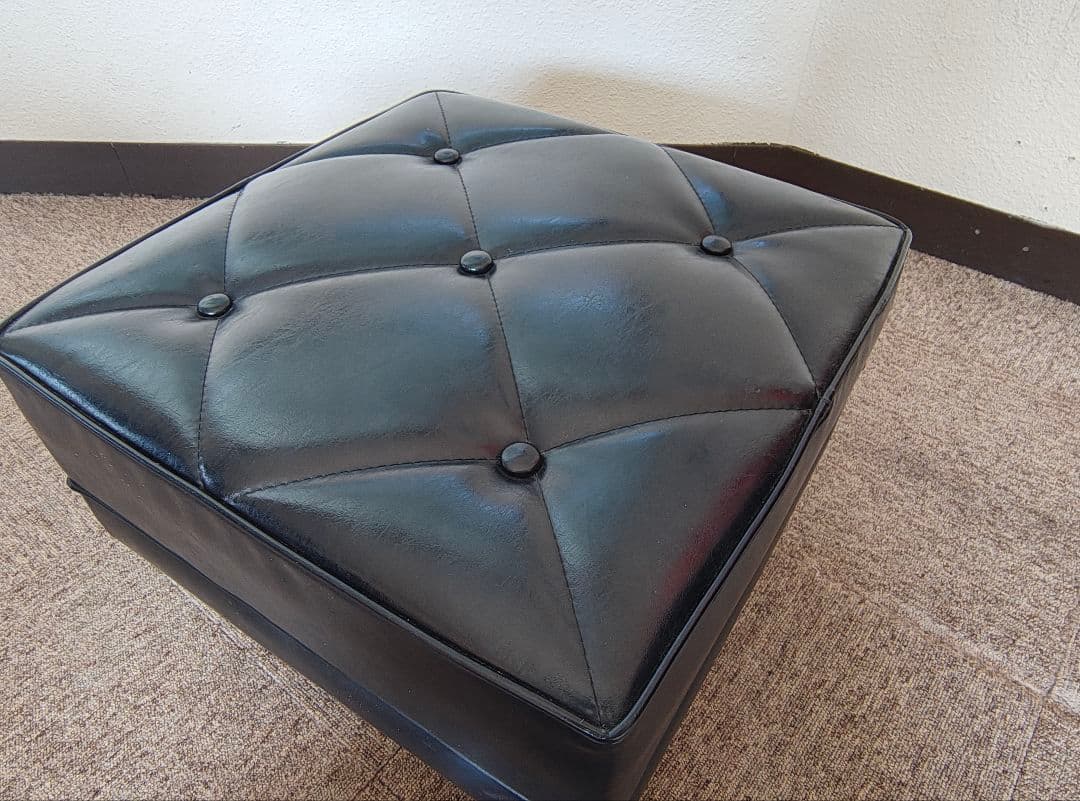 カリモク　オットマン　一人掛けソファ　良品