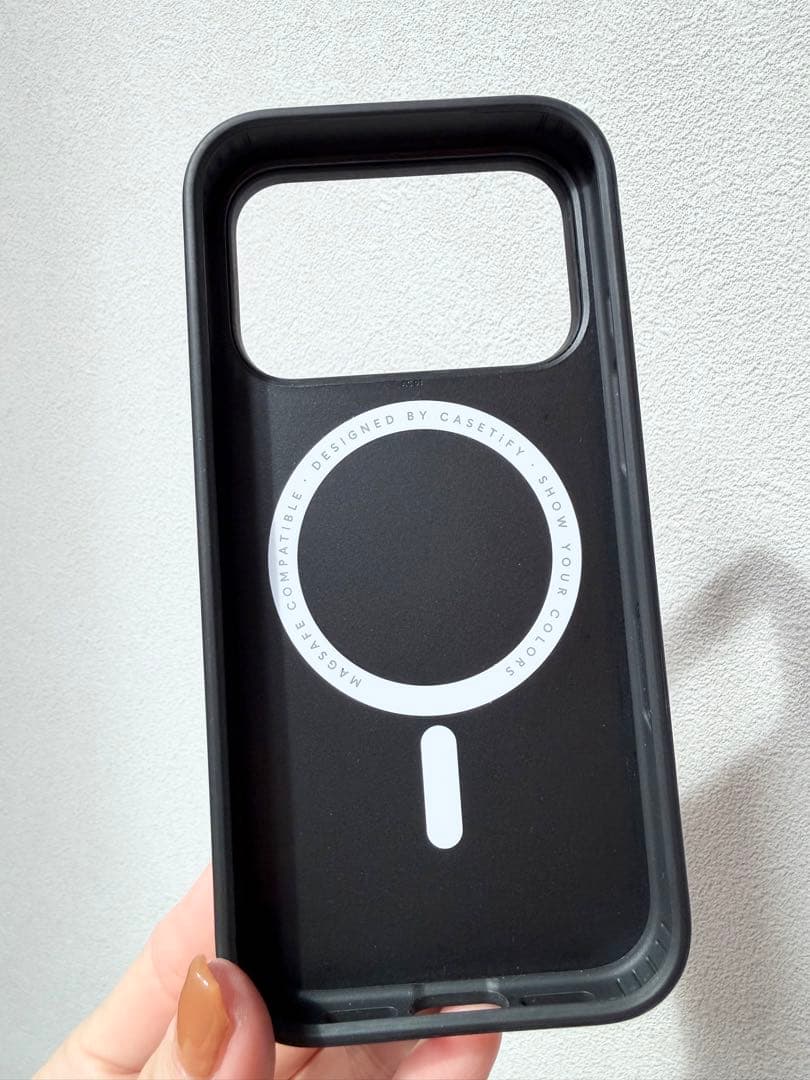 iPhone17Pro Casetify iPhone用ケース 白い花柄