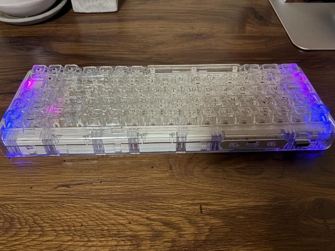 YUNZII X71 メカニカルゲーミングキーボード　ホワイト